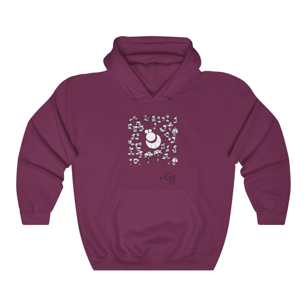 Street Art performance,Unisex Heavy Blend™ Hooded Sweatshirt