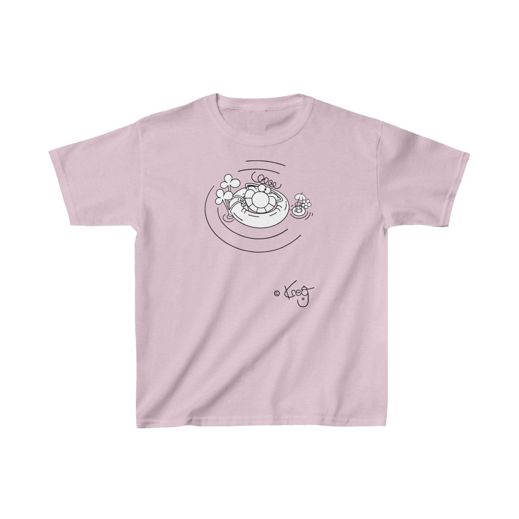 Inner Tube Dude,Kids Heavy Cotton™ Tee