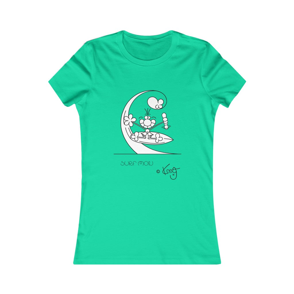 Shaka Surfer,Women's Favorite Tee