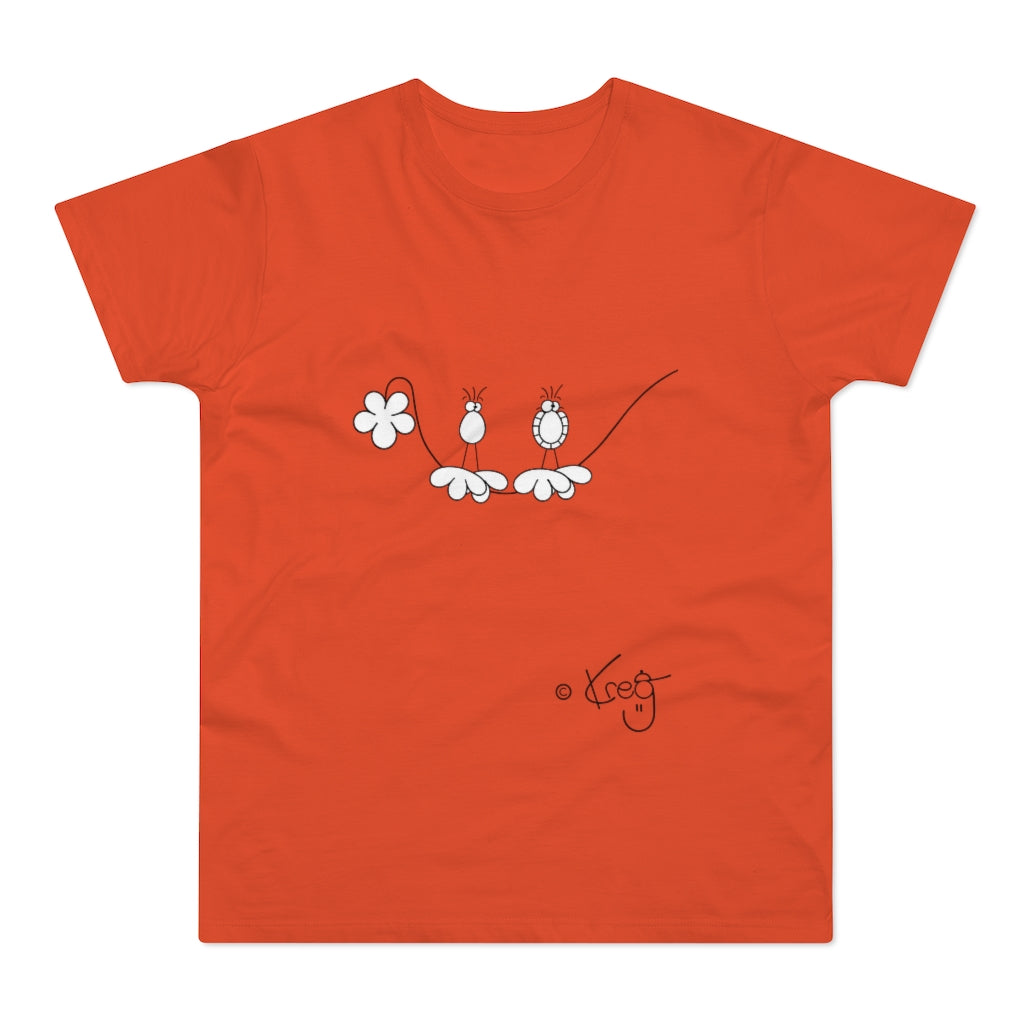 Silly Birdz,Single Jersey Men's T-shirt