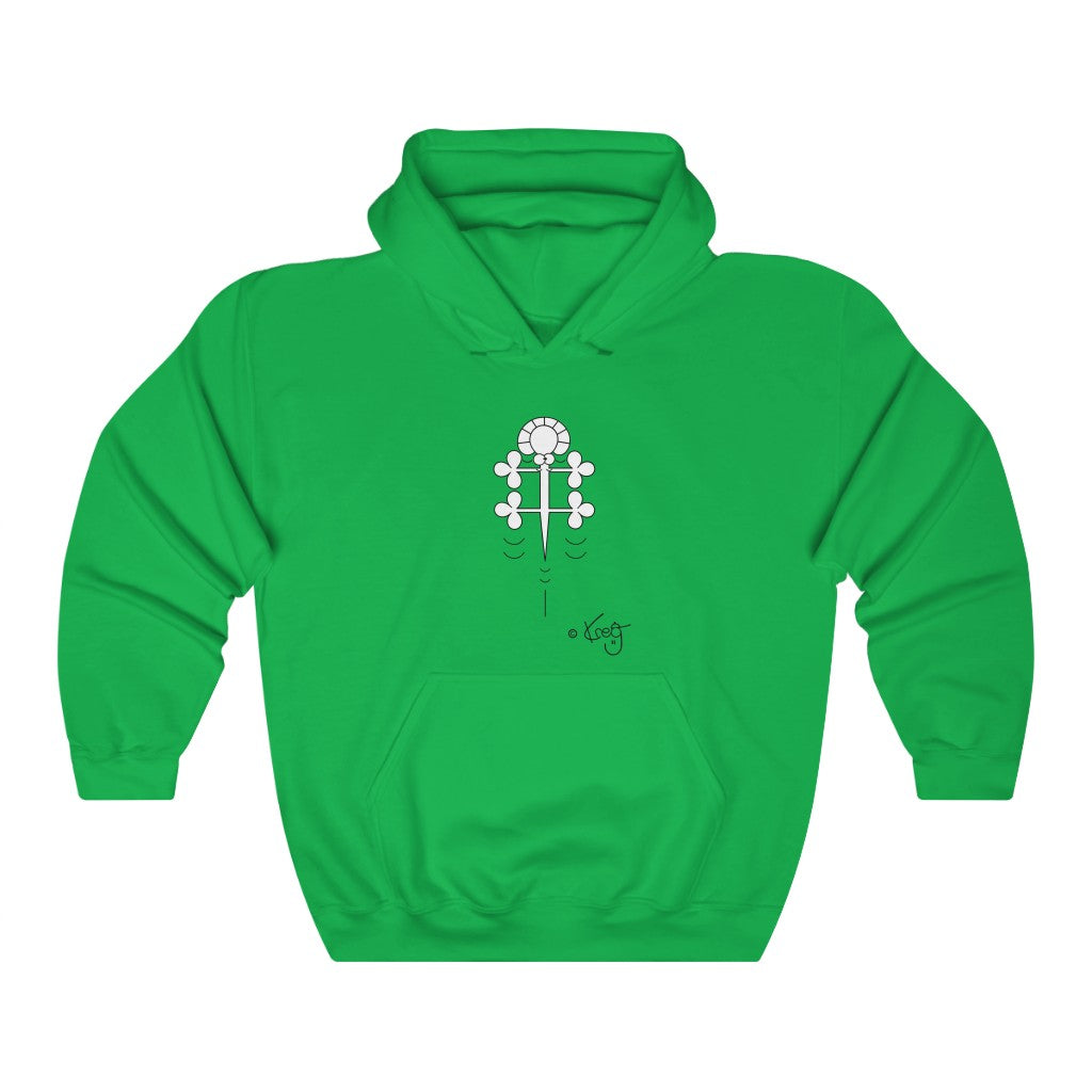 Leaping Lizard,Unisex Heavy Blend™ Hooded Sweatshirt